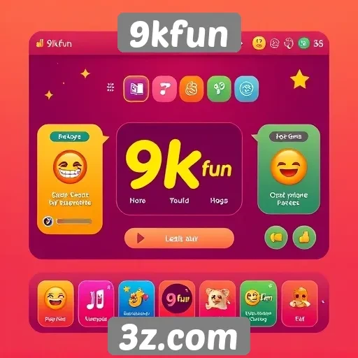Interface amigável do 9kfun atrai novos usuários