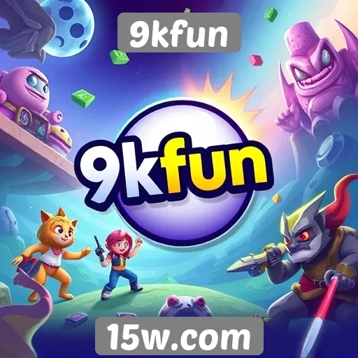 9kfun se destaca por sua biblioteca diversificada de jogos
